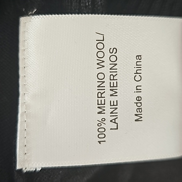 Tory Burch Black Merino Wool Cardigan Women’s Size Small - Picture 7 of 8